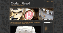 Desktop Screenshot of moderngreed.com